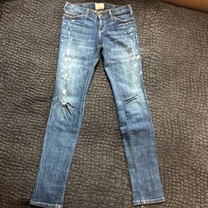 DISTRESSED SKINNY JEANS - Current/Elliott